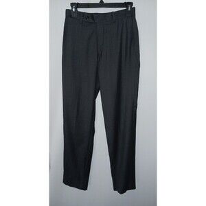 Ted Baker London Dress Pants Mens 29R Black Wool Jay Ct Trousers Flat Front